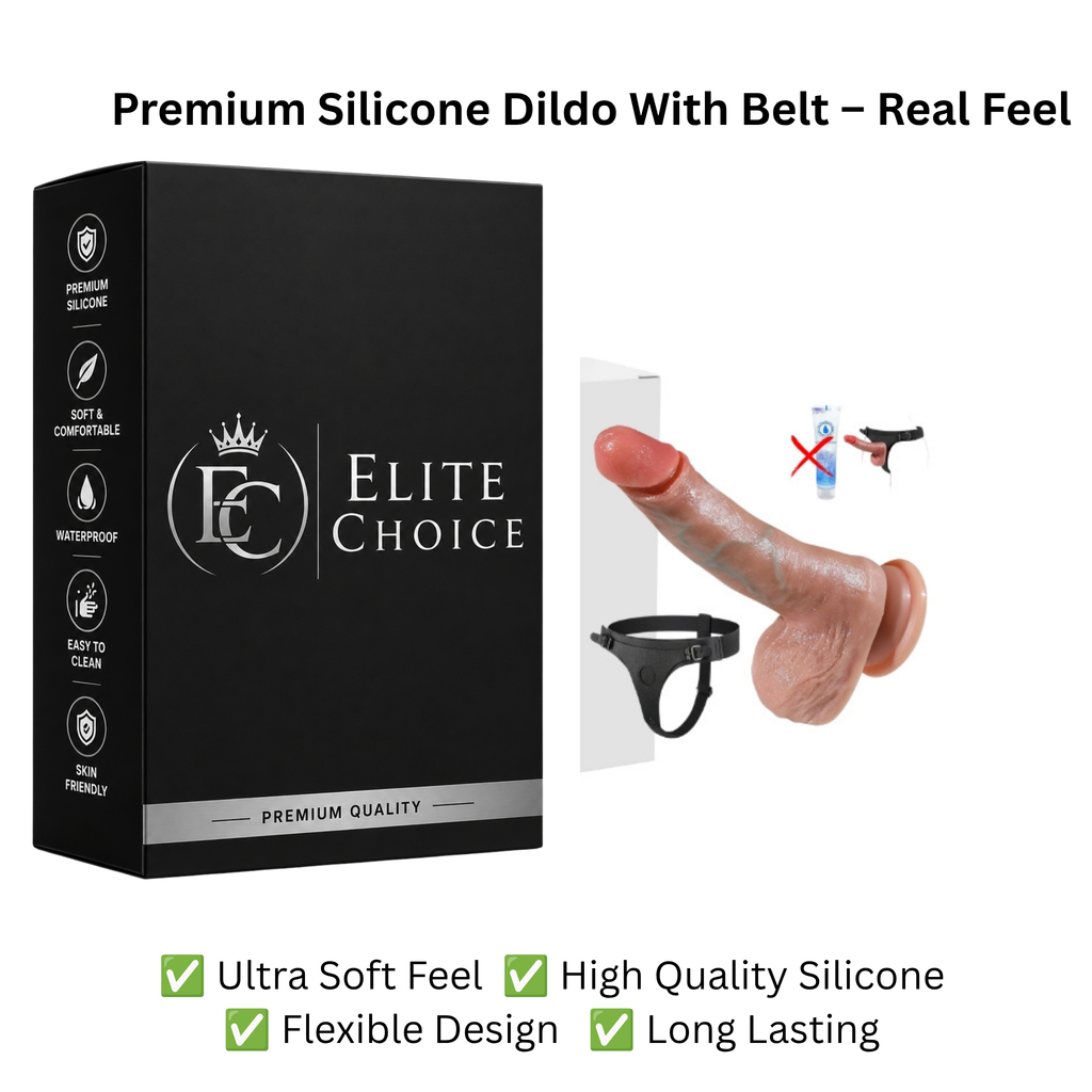 Adjustable Silicone Wellness Device with Belt – 8 Inch