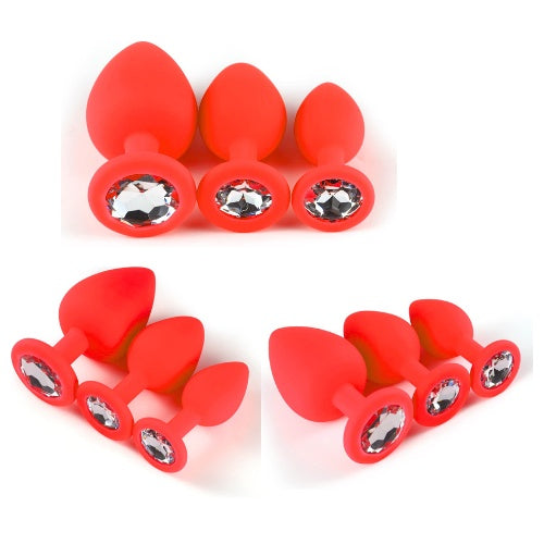 Silicone But Plug – 3-Piece Beginner Set